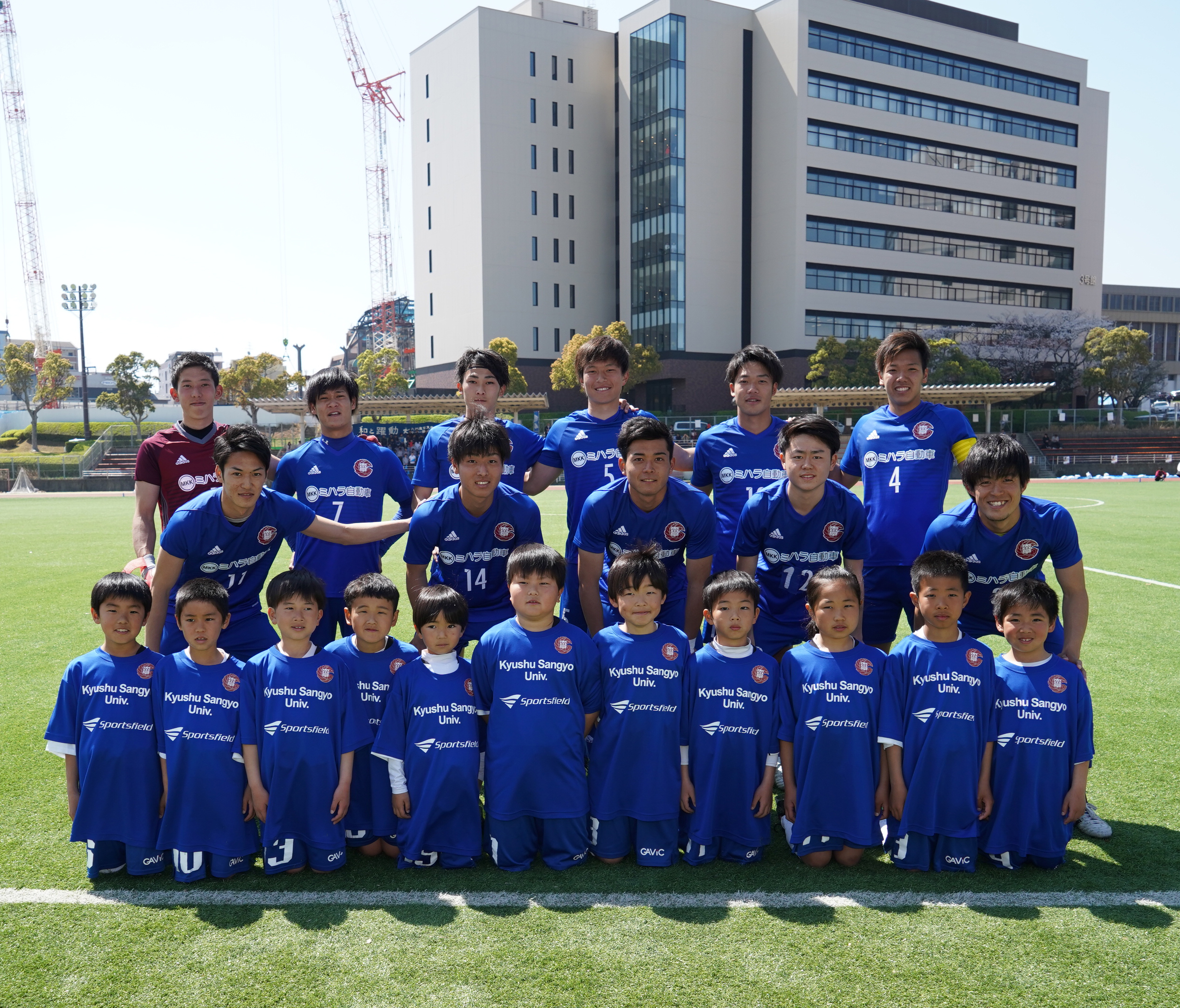 サッカー部 第34回九州大学サッカーリーグ 奮戦中 九州産業大学