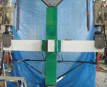 アラミド繊維材を用いた耐震補強工法の開発