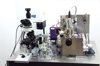 世界初のカラー電子顕微鏡「蛍光電子顕微鏡（FL-SEM）」