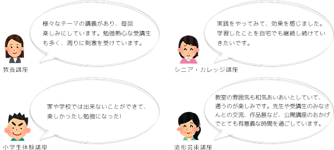 受講生の声
