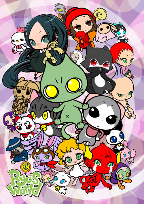 谷口先生キャラ集合絵