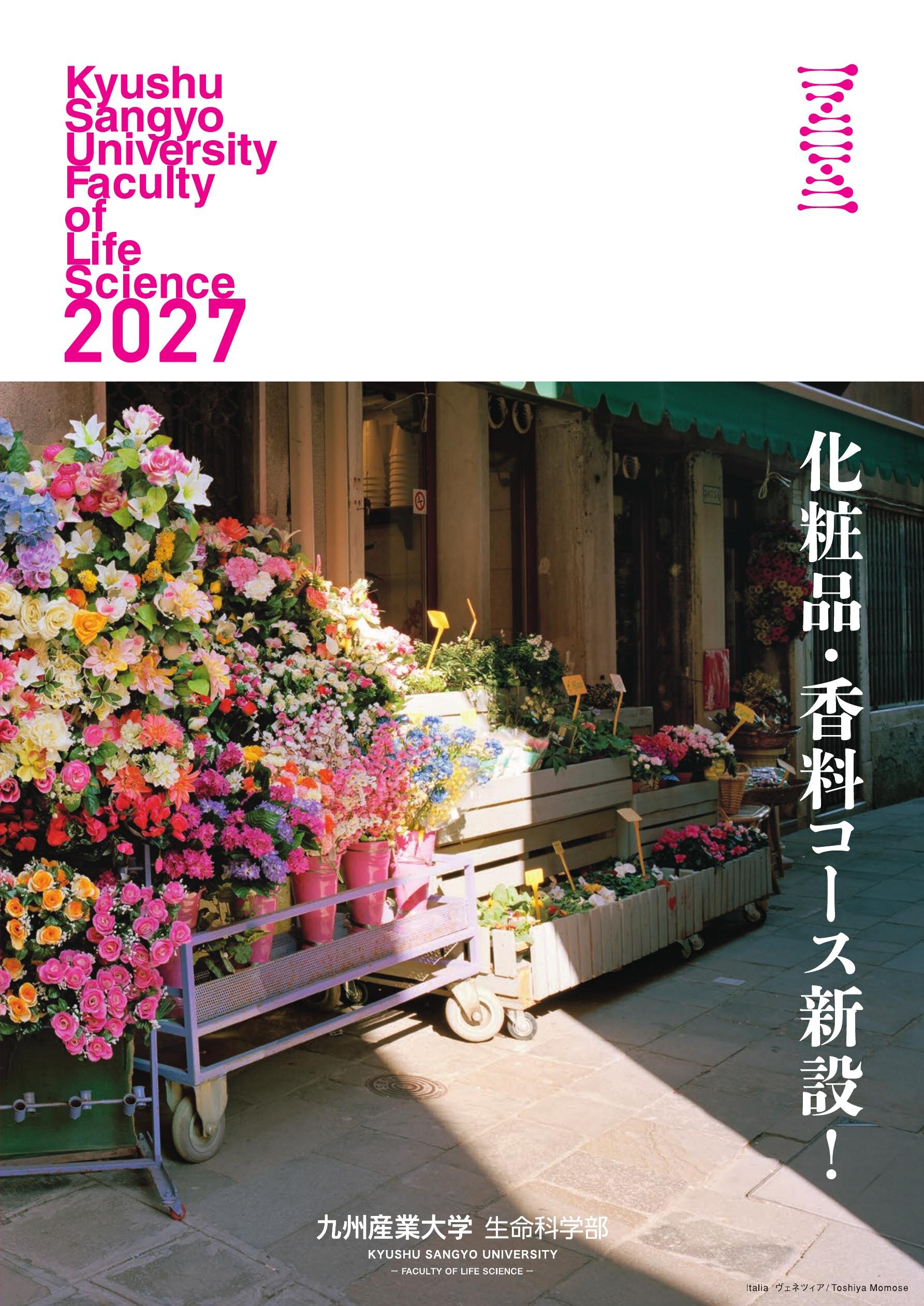 「박강현」나쁜자석パンフレット 九州産業大学 生命科学部 パンフレット